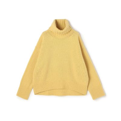 ファインウール　タートルネックプルオーバー