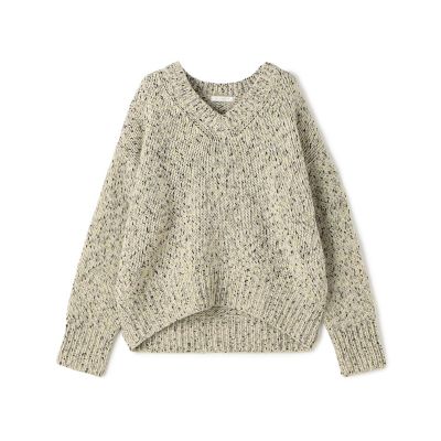 ＜GALERIE VIE (Women)＞セサミメランジ　Ｖネックプルオーバー