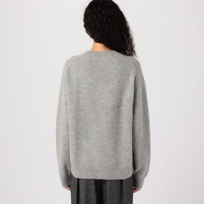 ベビーアルパカボイルド クルーネックプルオーバー | GALERIE VIE