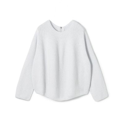 コットンカノコ バックジッププルオーバー | GALERIE VIE (Women