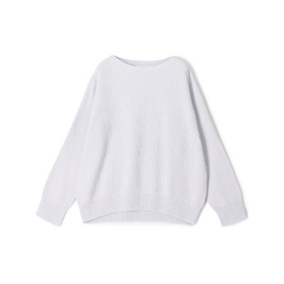 定価28,600円 ギャルリーヴィー　コットンカノコ　しゃけ‼️ コットンカノコ ボートネックプルオーバー | GALERIE VIE (Women