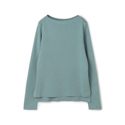 ＜GALERIE VIE (Women)＞シーアイランドコットン　ボートネックプルオーバー