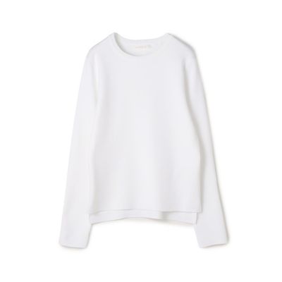 ＜GALERIE VIE (Women)＞シーアイランドコットン　クルーネックプルオーバー