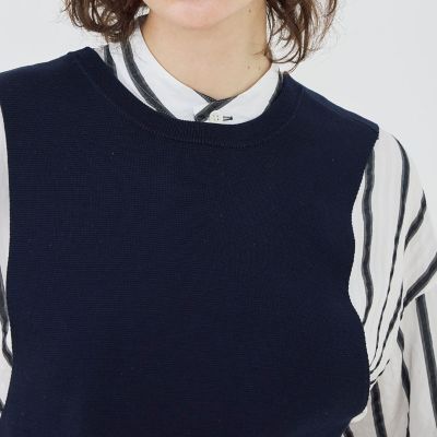 ミラノリブ 2－wayベスト | GALERIE VIE (Women)/ギャルリー