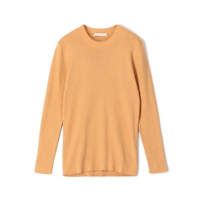 ＜GALERIE VIE (Women)＞ギザコットンリブ　クルーネックプルオーバー