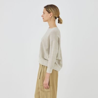GALERIE VIE ドライカノコ クルーネックプルオーバー ドライカノコ クルーネックプルオーバー | GALERIE VIE (Women