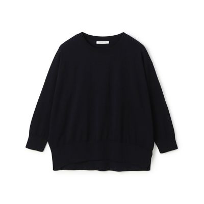 プレーンコットン クルーネックプルオーバー | GALERIE VIE (Women