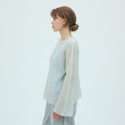 モンゴルカシミヤ クルーネックプルオーバー | GALERIE VIE (Women