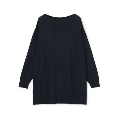 【新品】GALERIE VIE　ボートネックロングスリーブウール プレーンウール ボートネックプルオーバー | GALERIE VIE (Women