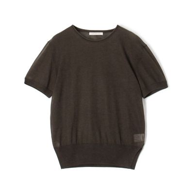 セルロースカシミヤ ハーフスリーブプルオーバー | GALERIE VIE (Women