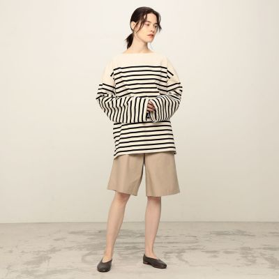 ドライコットン オーバーサイズドプルオーバー の通販 | 三越伊勢丹