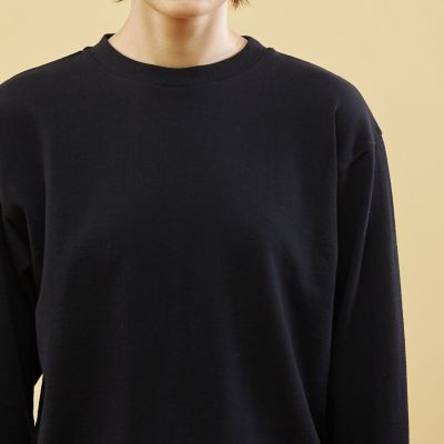 コットンジャージー　ロングスリーブプルオーバー