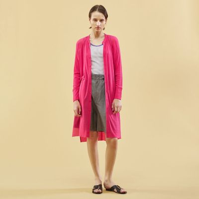[sannana]ギャルリーヴィ　リネン　ロングカーディガン リネンリリヤーン Vネックカーディガン｜トゥモローランド 公式通販