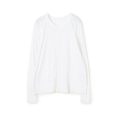 GALERIE VIE (Women)/ギャルリー・ヴィー ガーゼフライスジャージー クルーネックカーディガン 11ホワイト トップス【三越伊勢丹/公式】