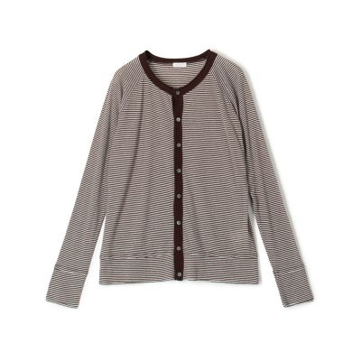 リネンコード Vネックカーディガン | GALERIE VIE (Women)/ギャルリー