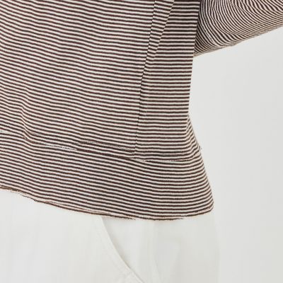 ガーゼフライスジャージー クルーネックカーディガン | GALERIE VIE