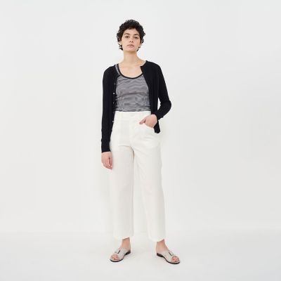 新品　ギャルリーヴィー　２万円　リネンジャージー フーデッドカーディガン 新品 ギャルリーヴィー 2万円 リネンジャージー フーデッド