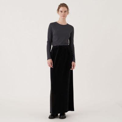 【GALERIE VIE】コットンカシミヤ クルーネックプルオーバー コットンカシミヤ クルーネックプルオーバー | GALERIE VIE