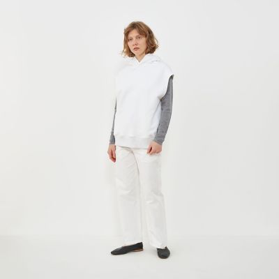 GALERIE VIE フード付きダウンベスト ベージュ GALERIE VIE ギャルリー ヴィー ベージュ フード付きダウンベスト