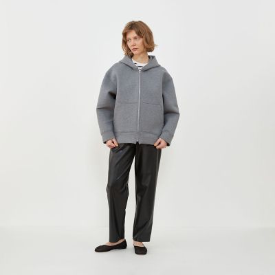 ダンボールニット ジップアップパーカ | GALERIE VIE (Women
