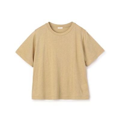 ＜三越伊勢丹/公式＞ GALERIE VIE (Women)/ギャルリー・ヴィー バンブーレーヨン クルーネックTシャツ 43ベージュ トップス【三越伊勢丹/公式】