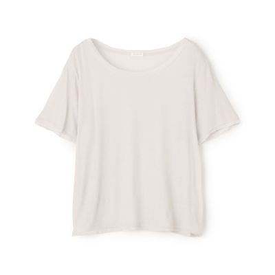 【SALE】GALERIE VIE (Women)/ギャルリー・ヴィー ガーゼフライスジャージー ラウンドネックTシャツ 13ライトグレー トップス【三越伊勢丹/公式】