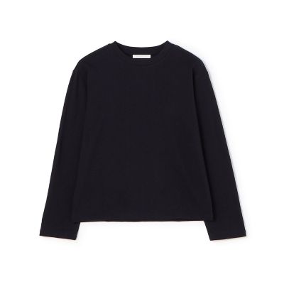 【GALERIE VIE】コットン吊り天竺 ロングスリーブプルオーバー コットン吊り天竺 ロングスリーブプルオーバー | GALERIE VIE