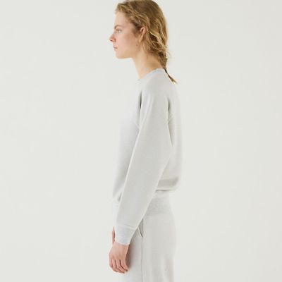 スビンバックパイルラメ　ラグランスリーブプルオーバー