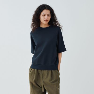 スビンバックパイル ハーフスリーブプルオーバー | GALERIE VIE (Women