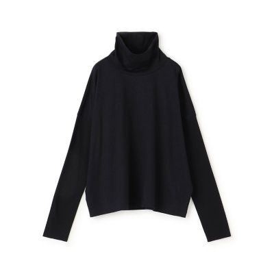 ＜GALERIE VIE (Women)＞コットンシルクジャージー　タートルネックプルオーバー