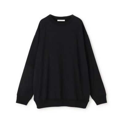 コットンシルクジャージー　ロングスリーブプルオーバー