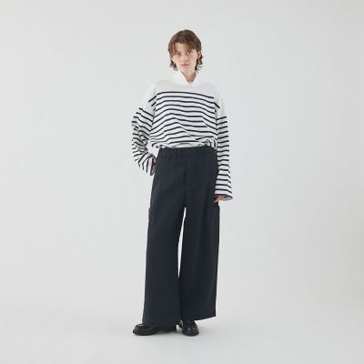 ドライコットン　ハイネックプルオーバー