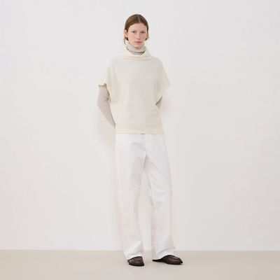 ファインブークレー ミドルネックベスト | GALERIE VIE (Women