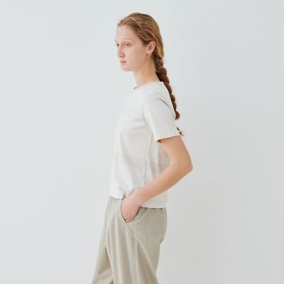 ファインコットン　クルーネックＴシャツ