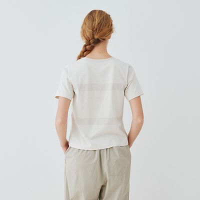 ファインコットン　クルーネックＴシャツ