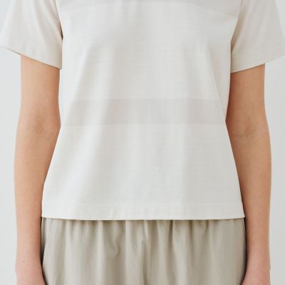 ファインコットン　クルーネックＴシャツ
