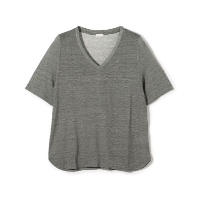 ＜GALERIE VIE (Women)＞リネンジャージー　Ｖネックプルオーバー