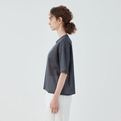 【GALERIE VIE】コンパクトラッセル クルーネックプルオーバー コンパクトラッセル クルーネックプルオーバー | GALERIE VIE