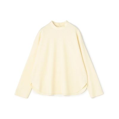 【予約商品１０月上旬以降順次お届け】ウールミルドスムース　バックオープンシャツ