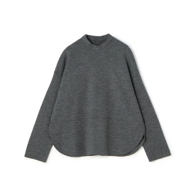 【予約商品１０月上旬以降順次お届け】ウールミルドスムース　バックオープンシャツ