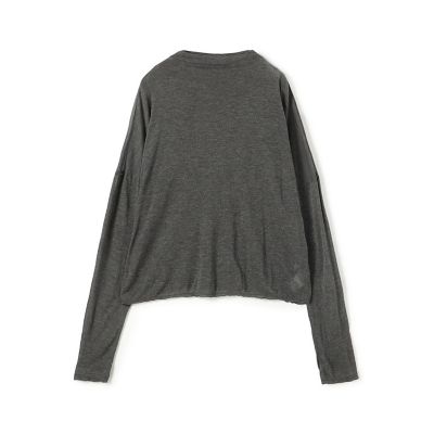 レーヨンカシミヤジャージー ビルドネックプルオーバー