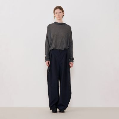 GALERIE VIE カシミヤコットンビルドネックプルオーバー GALERIE VIE（ギャルリー ヴィー）の「カシミヤコットン ビルド