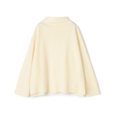 ＜GALERIE VIE (Women)＞ウールミルドスムース　ビルドネックプルオーバー