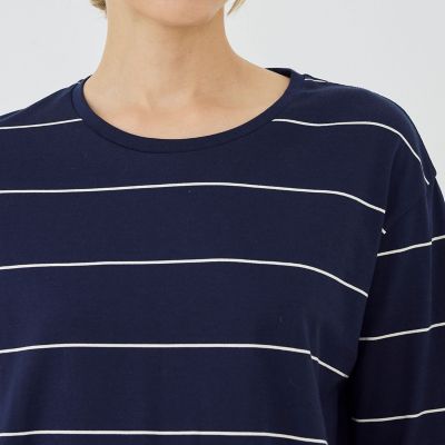 ファインコットン クルーネックプルオーバー | GALERIE VIE (Women