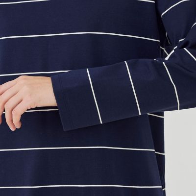 ファインコットン クルーネックプルオーバー | GALERIE VIE (Women