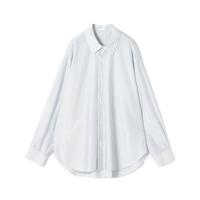 GALERIE VIE フレンチリネン スタンドカラーシャツ 定価33000円 23015101701 ブラウス シャツ 24SS ネイビー レディース ギャルリーヴィー【中古】6-0324S♪ フレンチリネン スタンドカラーシャツ | GALERIE VIE (Women