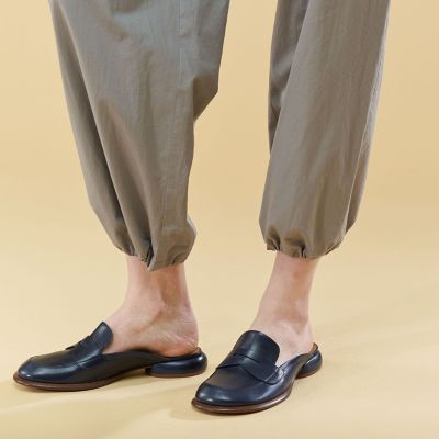 コンパクトコットンツイル サスペンダー付きパンツ | GALERIE VIE