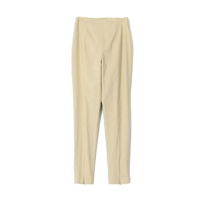 ＜GALERIE VIE (Women)＞リネンレーヨンストレッチ　スリムパンツ