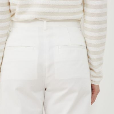 ドライコットンチノ ストレートパンツ | GALERIE VIE (Women