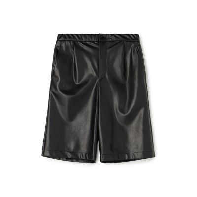 GALERIE VIE (Women)/ギャルリー・ヴィー レザーライククロスストレッチイージーハーフパンツ